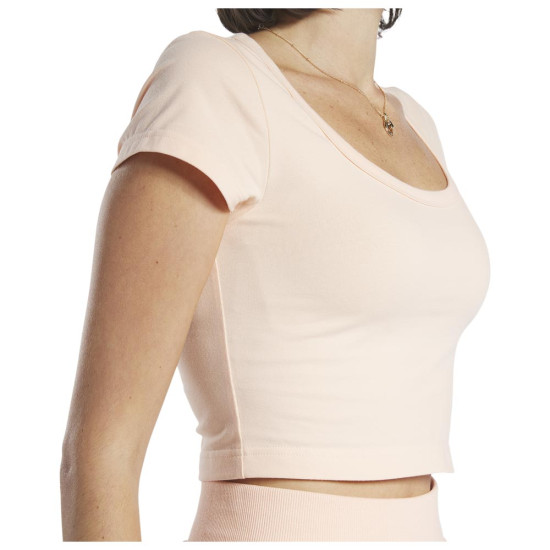 Reebok Γυναικεία κοντομάνικη μπλούζα Crop Reebok Γυναικεία κοντομάνικη μπλούζα Crop